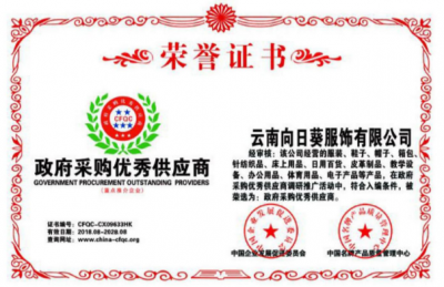 資質(zhì)榮譽(yù) 